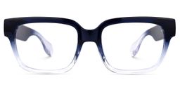 Colin Dark-Blue Rectangle Glasses0