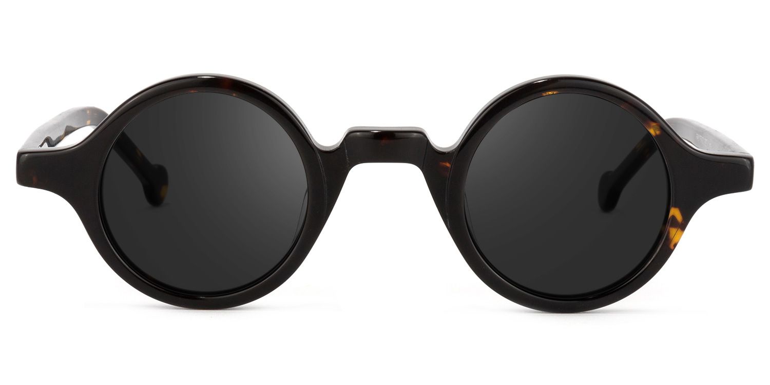 Arale Round Tortoise Frame Sunglasses Online Sale | ZEELOOL0