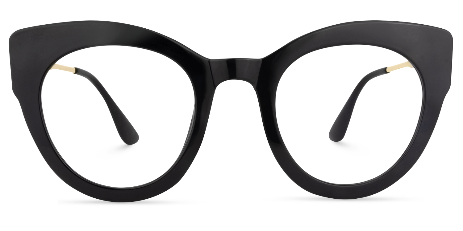 Cat Eye Black Glasses | Zeelool Glasses0