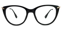 Clement Floral Cat Eye Glasses0