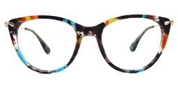 Clement Floral Cat Eye Glasses6
