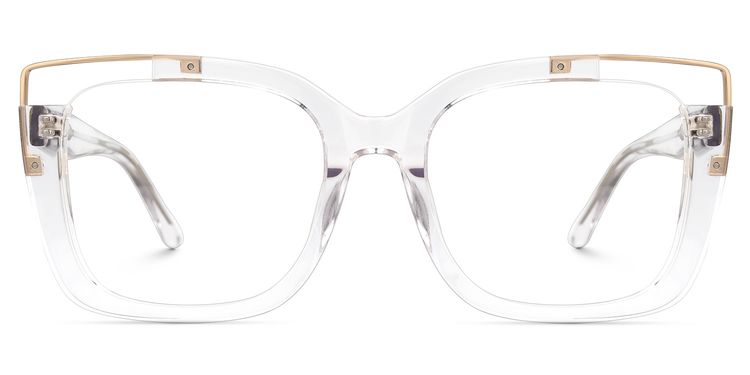 Dortch Clear Square Glasses