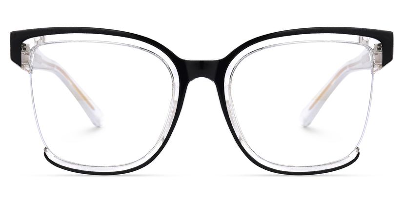 Cadogan Black Square Glasses