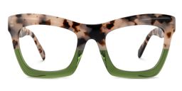 Benitez Two-Tone Square Glasses1