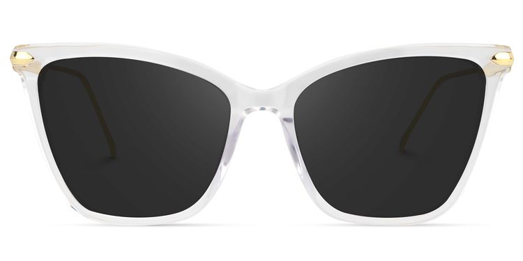 Hilary Clear Butterfly Sunglasses