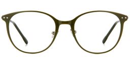 Alexande Round Green Glasses0