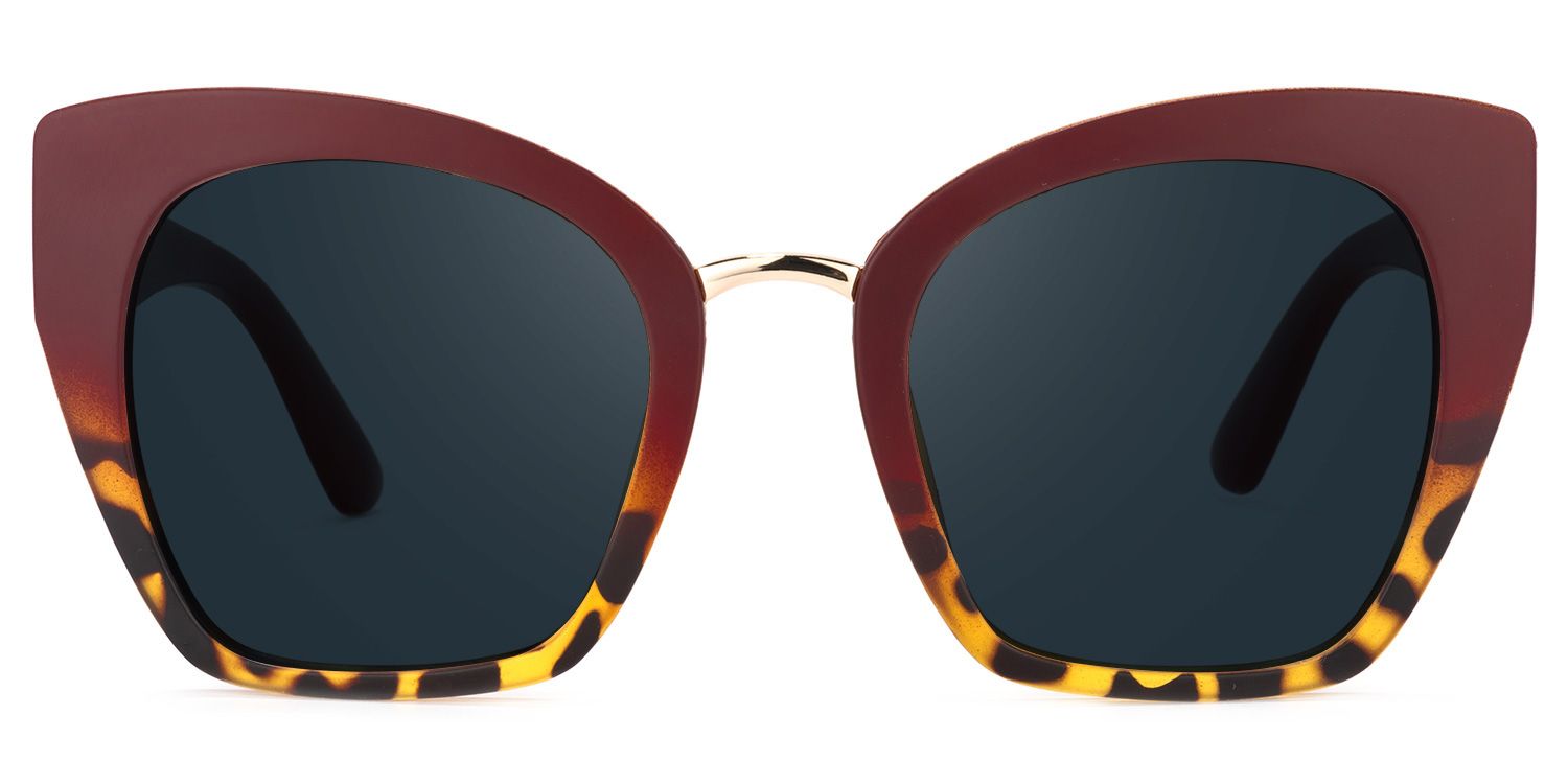 Cat Eye Red Glasses | Zeelool Glasses0
