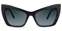 Driscoll Black Cat eye Sunglasses0