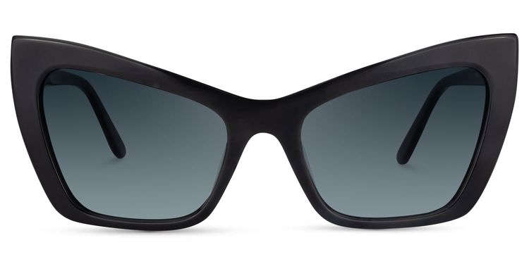 Driscoll Black Cat eye Sunglasses