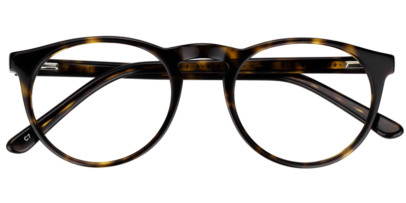 Round Tortoise Glasses | Zeelool Optical Online1