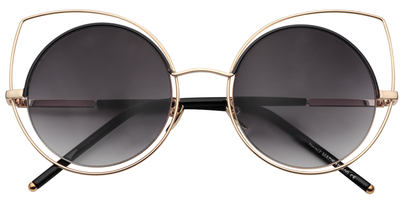 Cateye Gold Sunglasses | Zeelool Sunglass Frames1