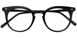 Kermit Round Black Glasses1