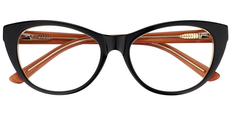 Cateye Black Glasses | Zeelool Eyeglasses Online1