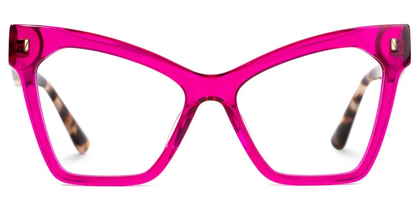 Senica Purple Cat eye Glasses
