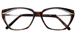 Frieda Rectangle Tortoise Glasses1