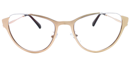 Chamberlain Cateye Gold Glasses0