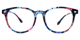 Athina Retro Round Glasses0