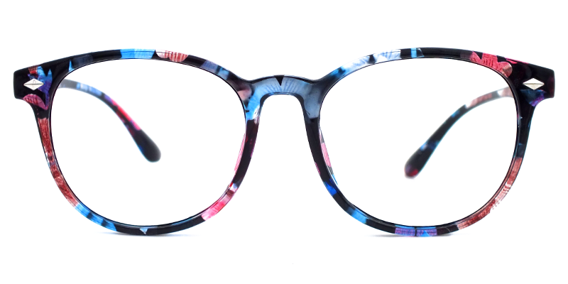 Athina Retro Round Glasses0