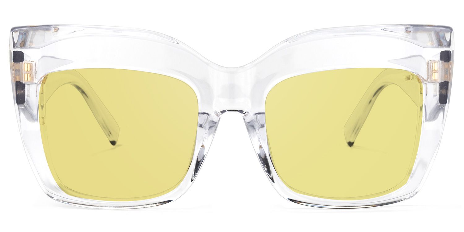 Cat Eye Clear Glasses | Zeelool Optical Online11