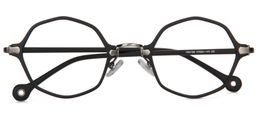 Ashley Geometric Black Glasses1