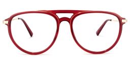 Ryder Aviator Red Glasses0