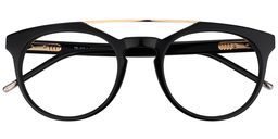 Harlan Aviator Black Glasses1