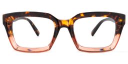 Cloris Rectangle Tortoise Glasses0