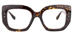 Sienna Square Tortoise Glasses0