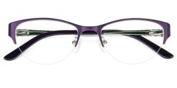Evelyn Cat-eye Metal frame1