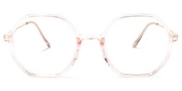 Tanner Geometric Pink Glasses0