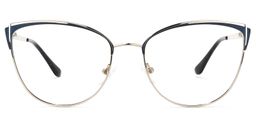 Faust Cateye Dark-Blue Glasses0