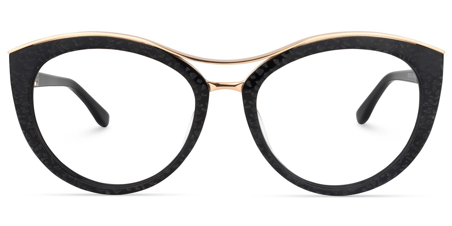 Cateye Black Glasses0
