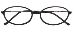 Amy Oval Black Eyeglasses1