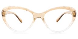 Warren Cateye Beige Glasses0