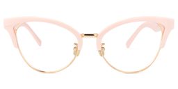 Charlene Browline Pink Glasses0