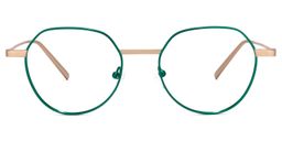 Wilder Round Green Glasses0