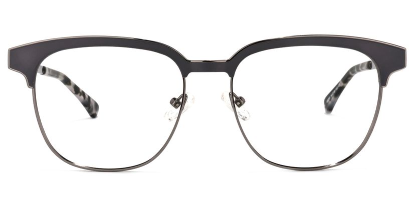 Wren Browline Dark-Gray Glasses