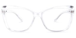 Wallace Cateye Clear Glasses0