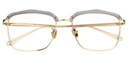 Madeline Browline Light Purple Glasses1