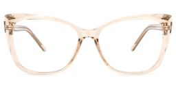Farris Square Beige Glasses0
