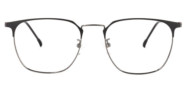 Yulisa Browline Black Glasses
