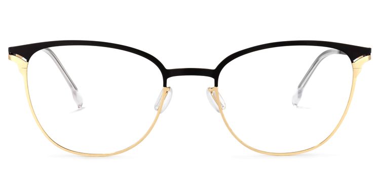 Yelena Sqaure Black Glasses