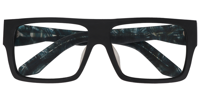 Rectangle Blue Glasses1