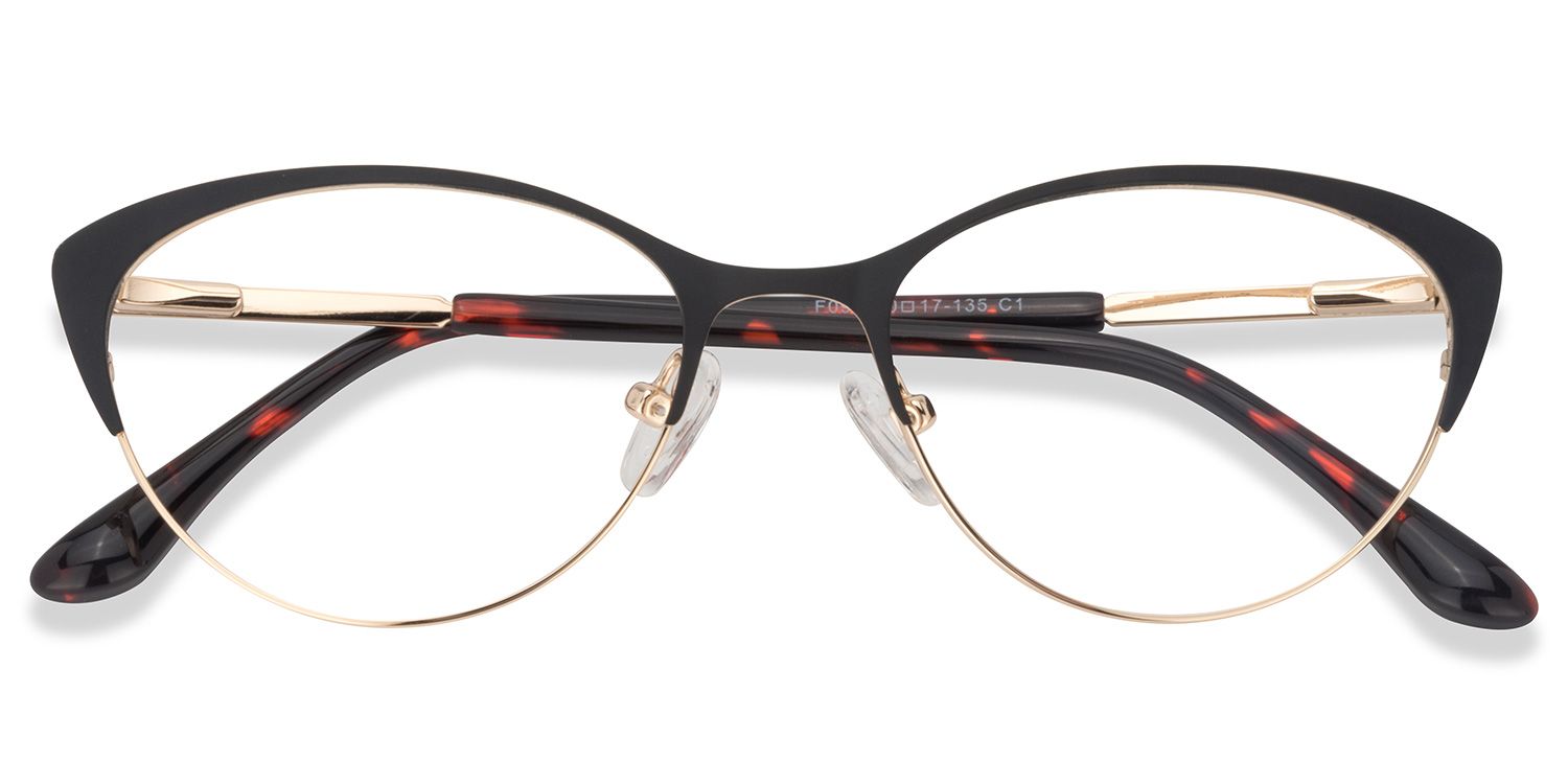 Cat Eye Black Glasses  | Zeelool Glasses1