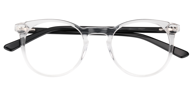 Round Clear Glasses | Zeelool Eyeglasses1