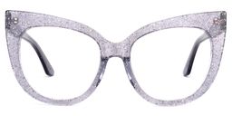 Trenton Cateye Gray Glasses0