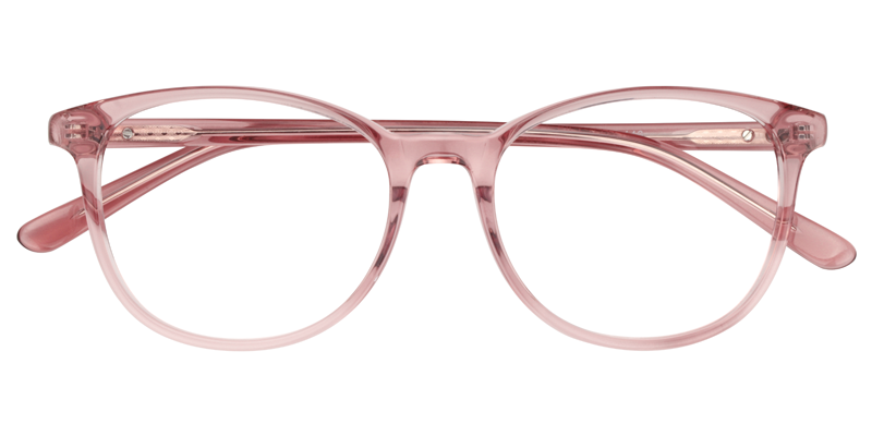 Rectangle Pink Glasses | Zeelool Eyeglasses1