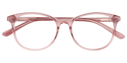 Patricia Rectangle Pink Glasses1