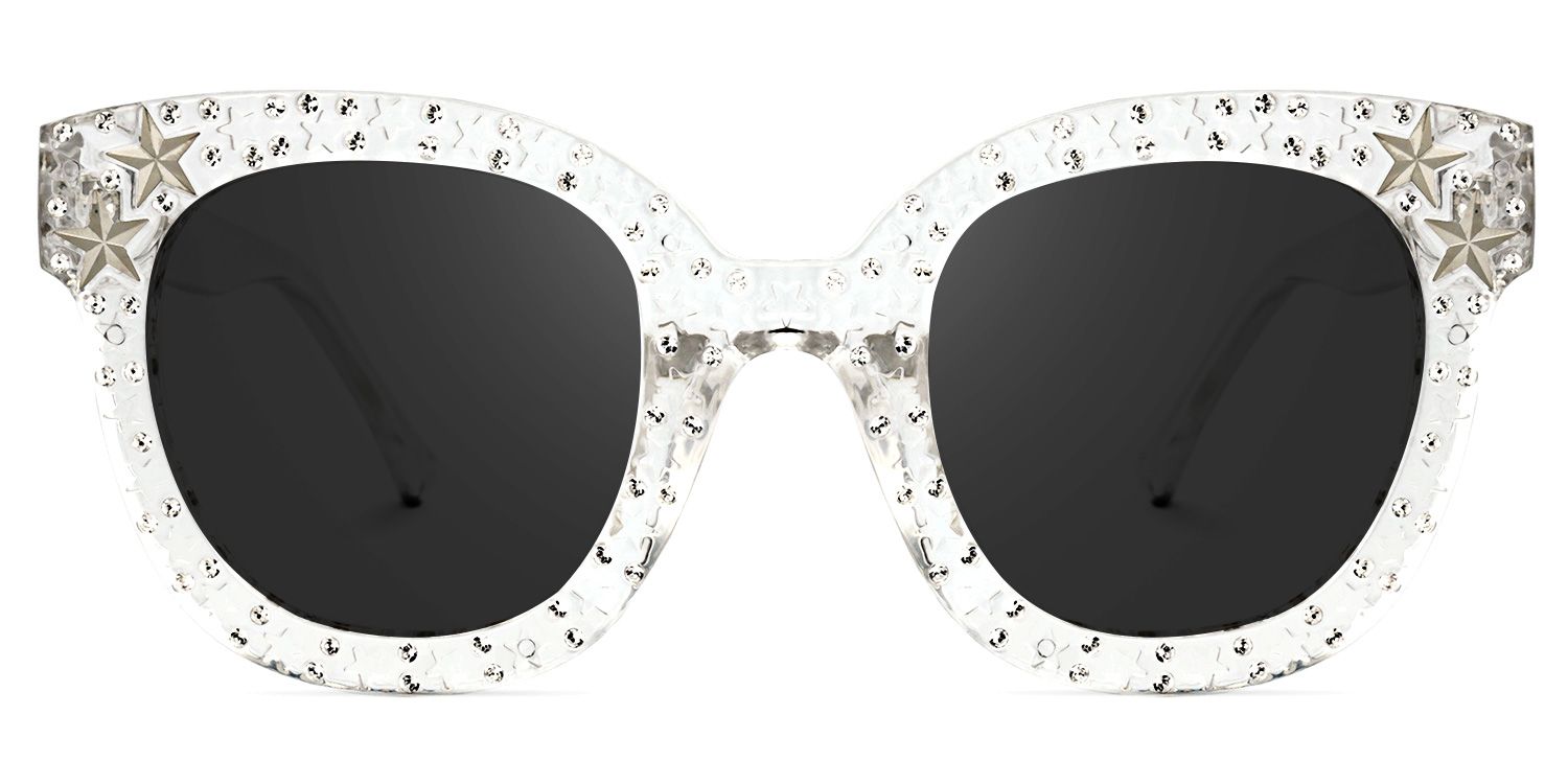 Kahle Cat Eye Clear Frame Sunglasses Online Sale | ZEELOOL0
