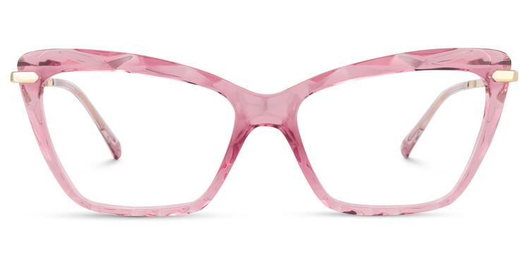 Juliet Cateye Pink Glasses